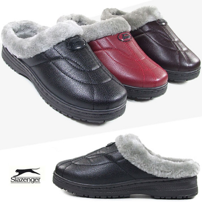[슈엔몰] WT153 / 슬레진저 남성 겨울 방한 털슬리퍼 패딩 블로퍼 신발
