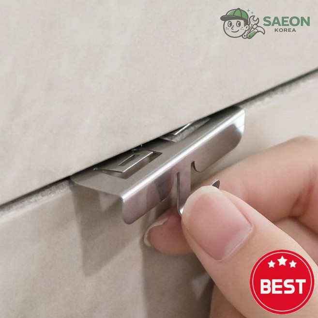 세이온 아트월 고정핀 타일클립 아트픽스 대리석고정 시공부자재