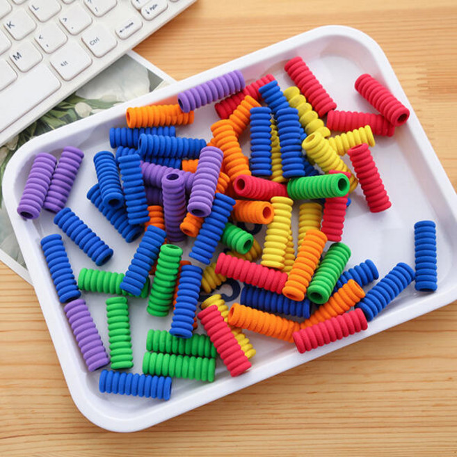 아트박스/호사문구 아트필드 레인보우 연필 그립, 레드