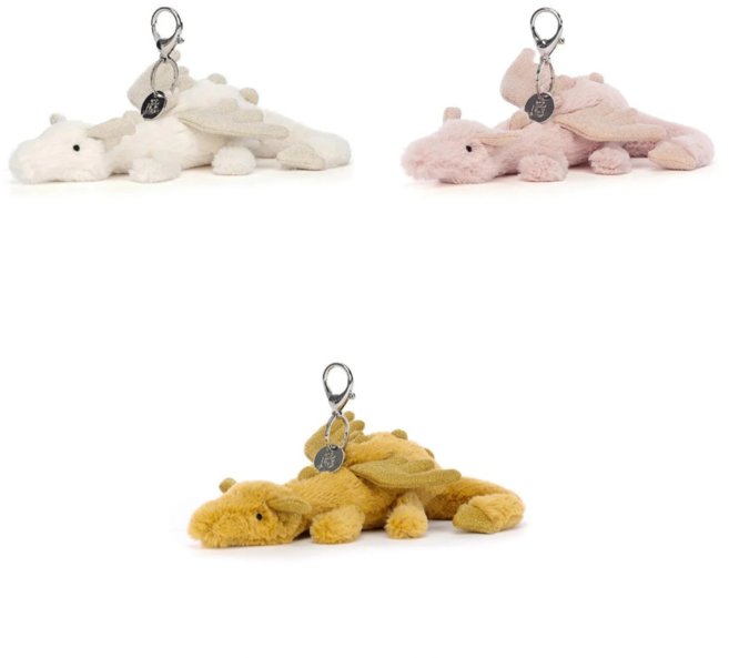 24년도 new 젤리캣 jellycat 용 드래곤 키링 키홀더 백참