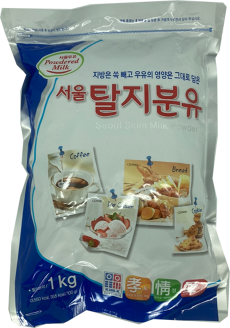 서울우유 탈지분유, 1kg, 1개