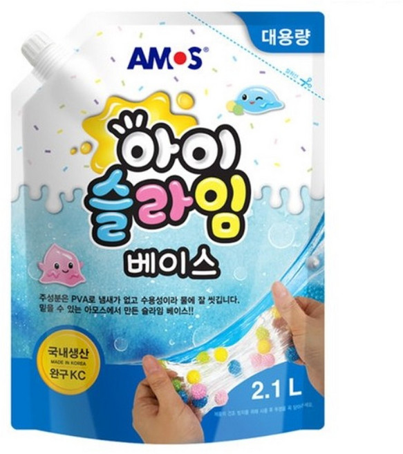 아모스 대용량 초강력 물풀, 2.1L, 1개
