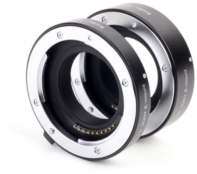 KENKO DG Extension Tube 미러리스 DSLR용 접사링, 접사링 캐논 RF 마운트 (2종 세트)