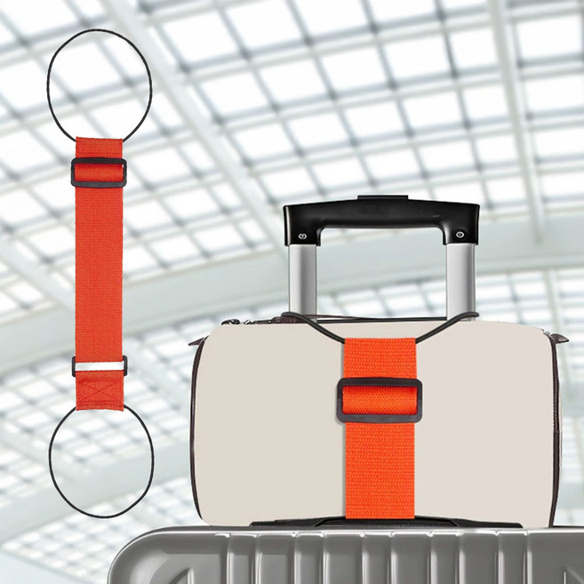 인밸 캐리어 고정벨트 2세트 여행가방 보조스트랩 고정 밴드