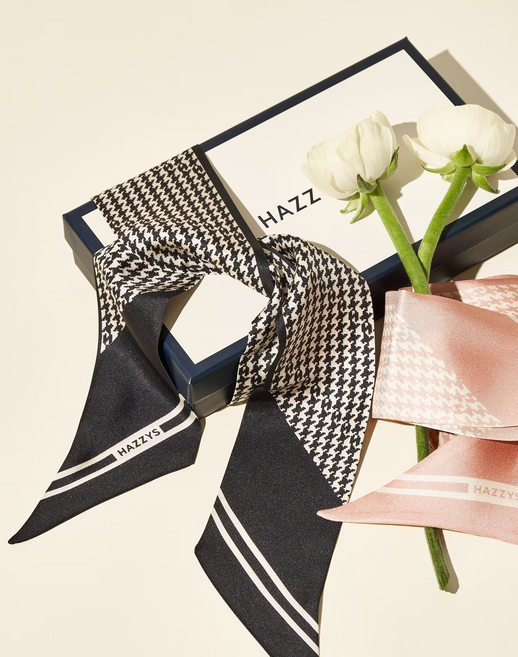 헤지스 여성 실크 스카프 (선물포장)