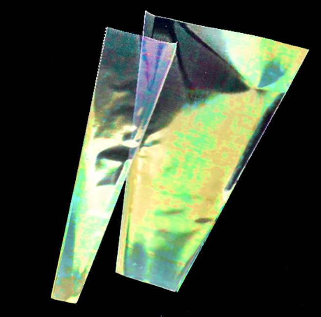 하하홈파티 OPP 홀로그램 꽃포장지 중, 50장