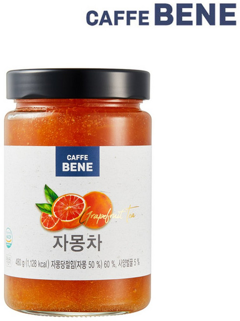 카페베네 과일청 자몽차, 480g, 1개입, 1개