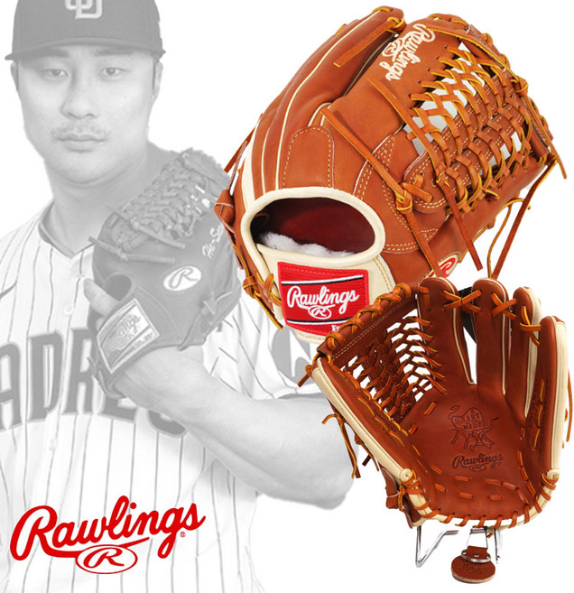 롤링스 내야글러브 내야수 HOH MLB 어센틱콜렉션 김하성선수 모델 11.75인치 탄카멜, 우투(왼손 착용), 1개