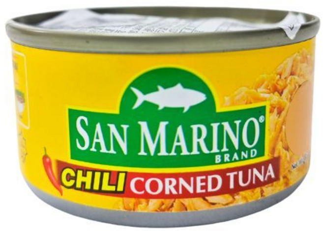 SAN MARINO 辣椒罐頭水煮鮪魚 85g, 1個