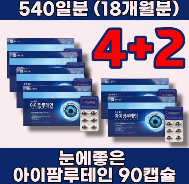 눈 건강 루테인 정품 눈피로관리 50대 40대 30대 온가족 비타민A 침침한 눈 관리 음식 추천 침침한눈관리 안구 건조 피로 개선 도움 눈 건강기능식품