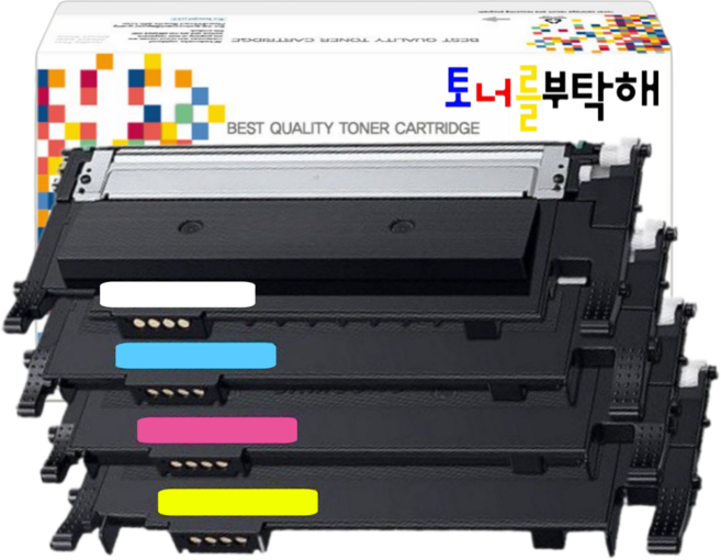 토너를부탁해 삼성 호환 CLT-K510S 4색1세트 SL-C563W C563FW SL-C510 C510W C513 C513W C563 재생토너, 1개, 토너를부탁해 CLT-510S 4색 1세트