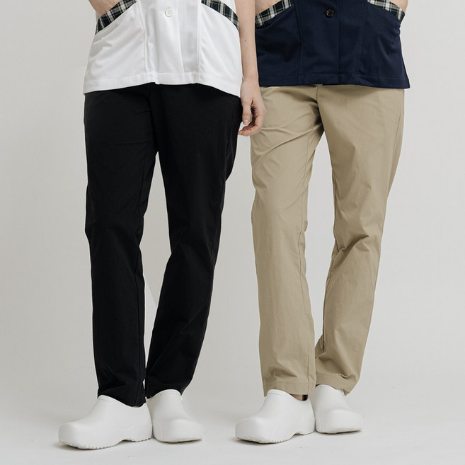 제이앤제이몰 쿨 나일론 스판 팬츠 위생복(2color)