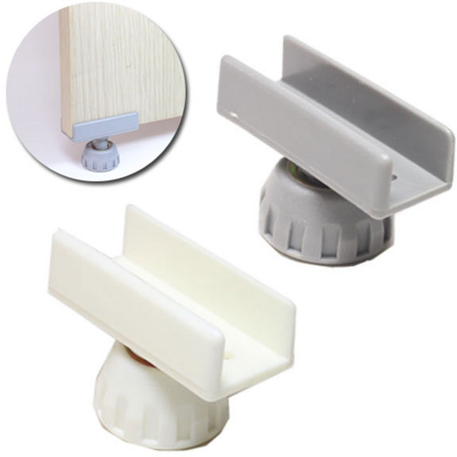 가구가구또가구 P 조절발 상다리 높이조절발, 백색15T