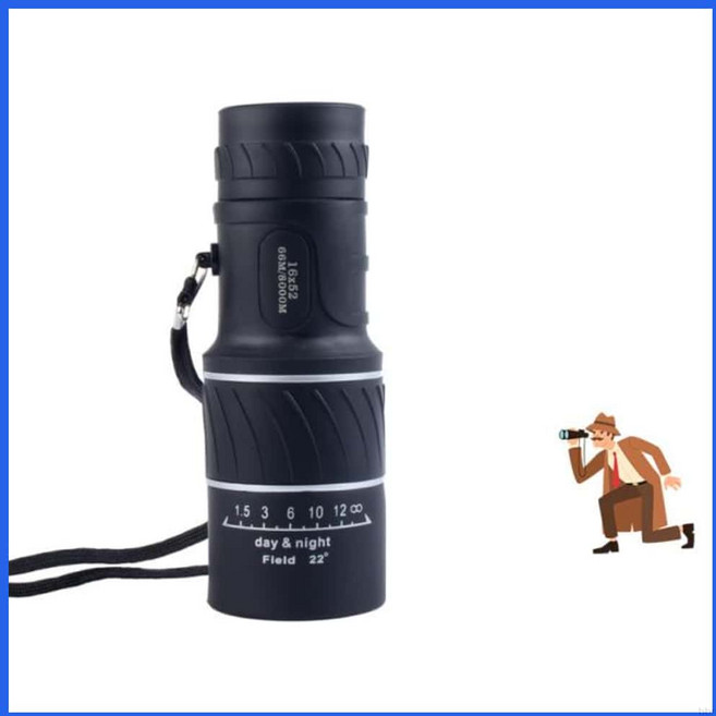 고배율 단망경 휴대 40X60 등산 낚시 스포츠 만원경 bbr+dk2xQI, 1cm