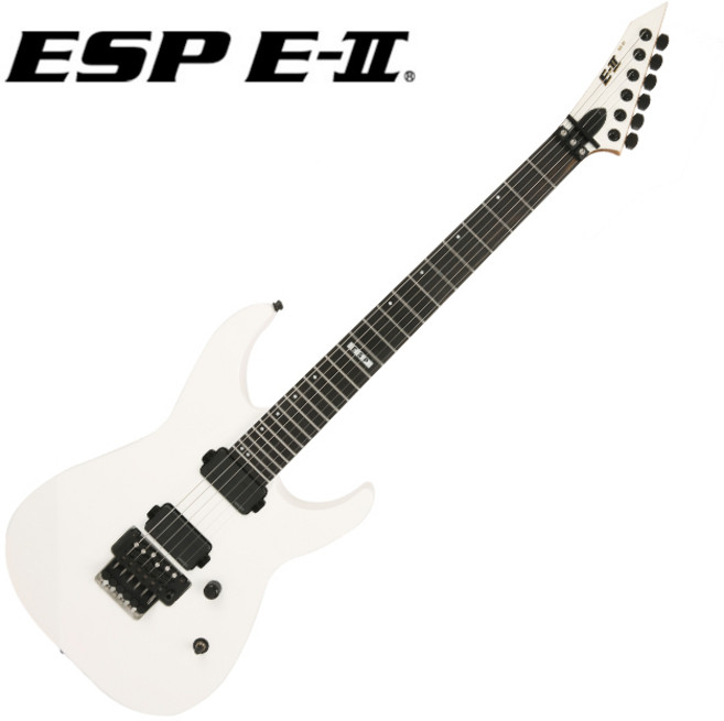 ESP E-II M-II Neck Thru (Snow White) E-II M2 일렉기타, 1개