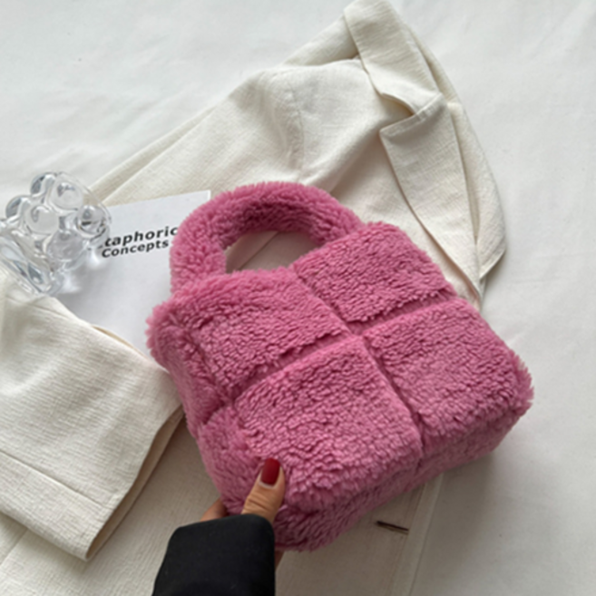 여성 퍼 가방 털가방 뽀글이 페이크퍼 겨울가방