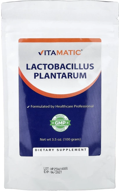 몸관리하세요 겨울입니다 Vitamatic 락토바실러스 플란타럼 100g(3.5oz) 특별관리진행, Vitamatic락토바실러스플란타럼100g35oz, 100g, 1개 - 쿠팡