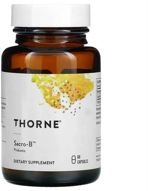 Thorne Research Sacro-B Probiotic 쏜 리서치 사크로B 프로바이오틱 60캡슐, 1개, 60정 - 쿠팡