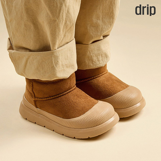 드리프 어린이부츠 방수 겨울 퍼 털부츠 방한 보온 패딩 남아 키즈 여아 150부터200