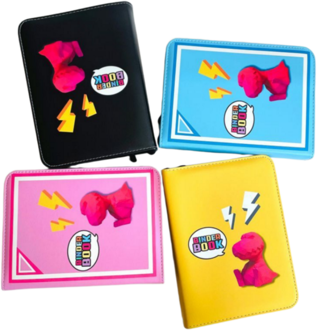 용용 보관앨범 띠부띠부씰 360장(수납가능) 속지20장포함 스티커북, 용용(핑크)M