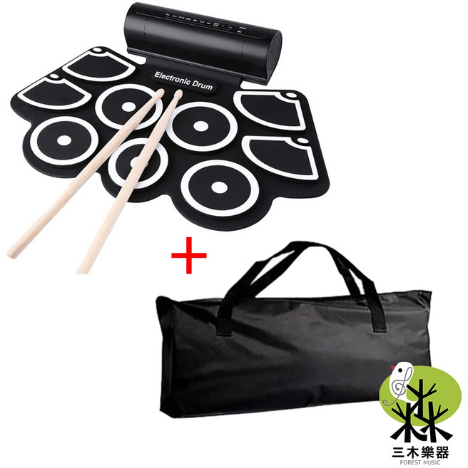 三木樂器 手捲電子鼓 MD760, 1個, 手捲鼓(附收納袋)