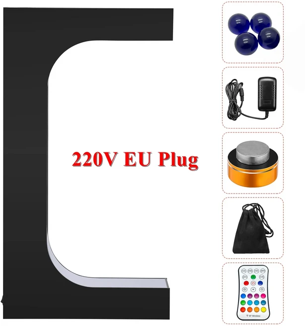 220V 공중에 뜨는 신발 디스플레이 스탠드 플로팅 운동화 스탠드 신발 수집가를위한 자기 운동화 스탠드 홀, 01 빠른, 01 7 colors