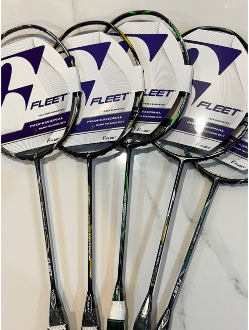 플리트 배드민턴 라켓 우븐 마하 4.5 그린 4U 대만산 보상 무제한 가능 줄포함 상급자용 선수용 badminton racket 용산스포츠, 1개
