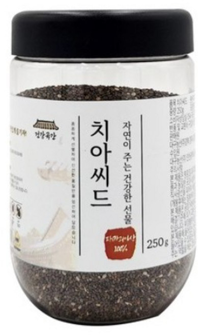 건강곡간 치아씨드 통, 250g, 2개