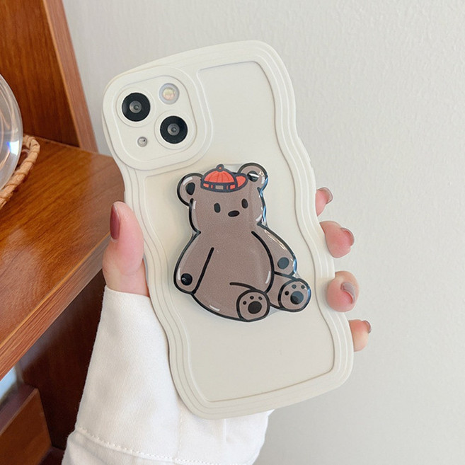 웨이브 실리콘 동물톡 갤럭시 퀀텀5 버디3 A15 A25 A35 퀀텀4 A34 케이스