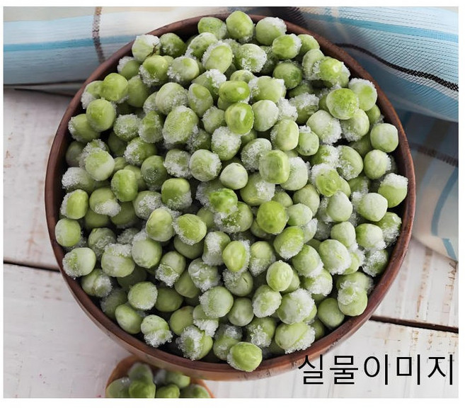 천룡무역 달콤한 냉동 자숙 완두콩 500G, 10개