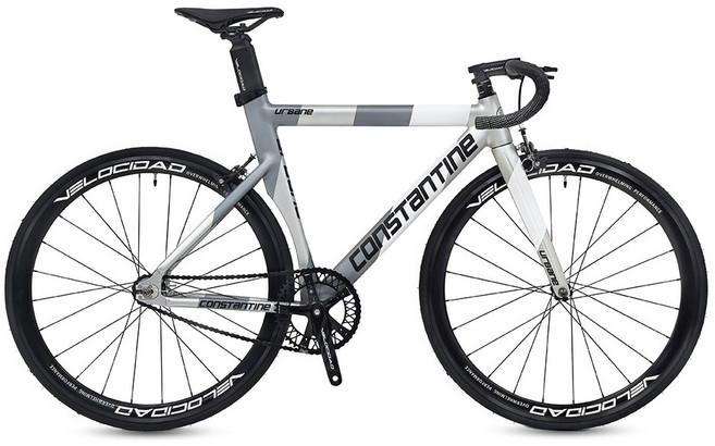 2025 콘스탄틴 어베인 픽시 자전거 완성차 조립 출고, 1개, 49cm, 맷 그레이