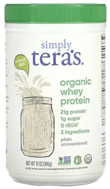 테라스 목초 유청 단백질 분말 파우더 플레인 (340g), 340g, 1개 - 쿠팡