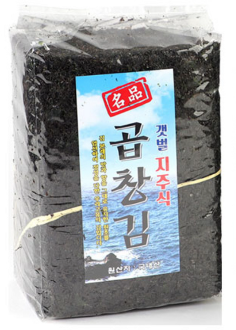 전남 장흥 신안산 지주식 곱창김 가정용, 1박스, 350g
