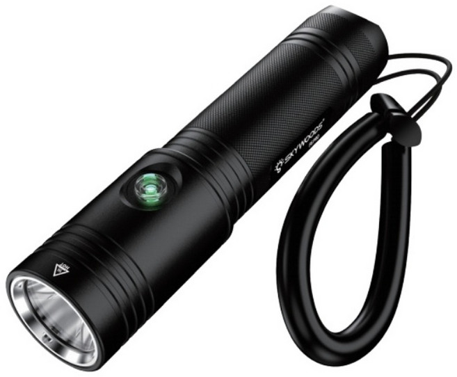 스카이우드 D6 PRO 수중 100m 방수 랜턴 해루질 써치 스쿠버다이빙, 20