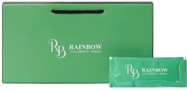 특허받은 로스팅으로 더욱 건강하게 레인보우 콜드브루 커피 그린(RAINBOW COLDBREW COFFEE GREEN), 1개, 30개입, 30ml