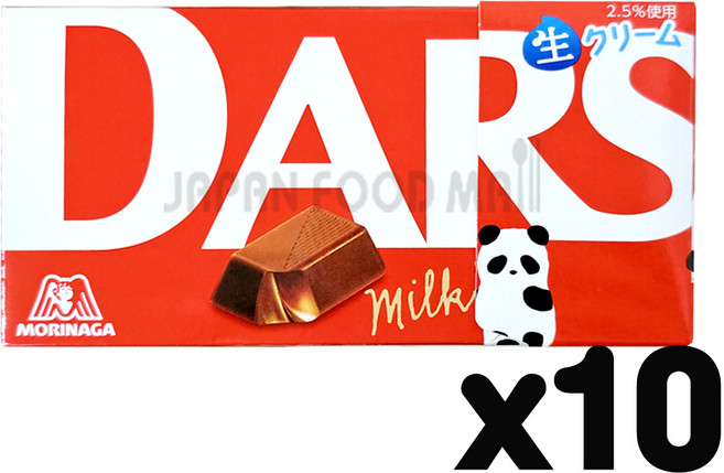 모리나가 다스 밀크 초콜릿, 10개, 47g