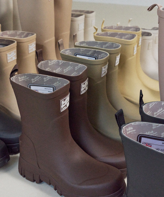 락피쉬웨더웨어 PLATFORM RAIN BOOTS MIDDLE - 4 colors
