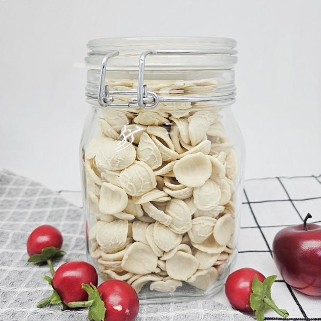 보르미올리 피도 저장병 수제청 다용도 유리병 투명밀폐용기 1000ml, 단품, 단품