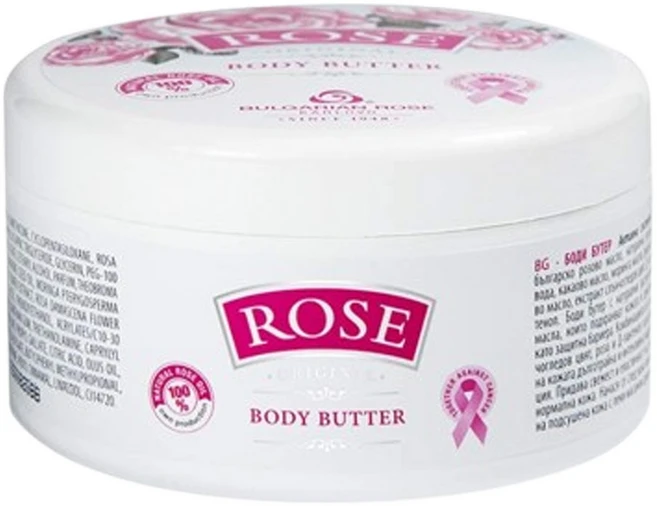 불가리안 로즈 카를로보 오리지널 바디 버터 크림 250ml 1팩, 1개 - 쿠팡