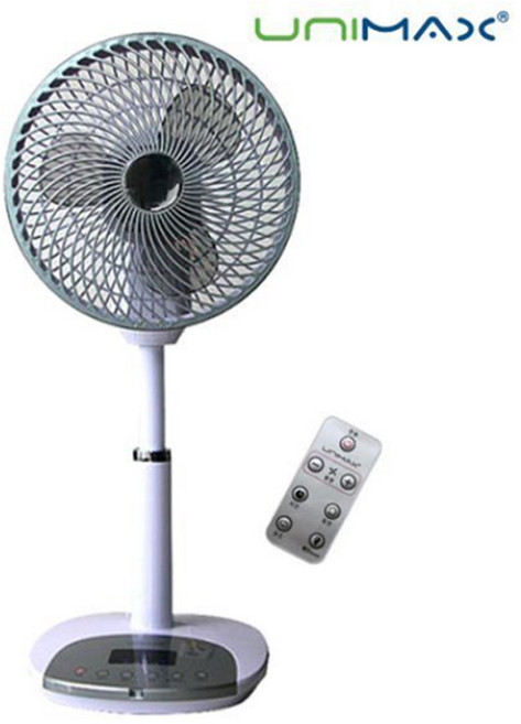 유니맥스 12DC모터 리모컨 선풍기 UMF-181SCR