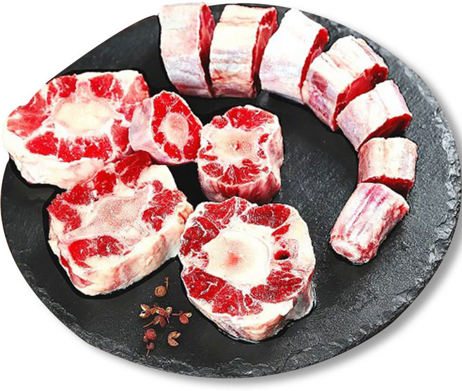 (배터짐) 국내산 소업진살 소배필 (일요일&당일발송), 1개, 수입산 소꼬리, 1kg