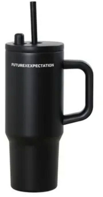 대용량 스테인리스 제이디 텀블러 벤티사이즈, 블랙, 1개, 710ml