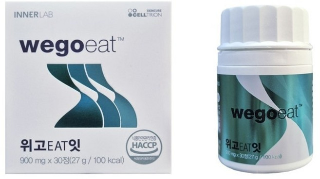 이너랩 위고잇 27g, 30정, 1개