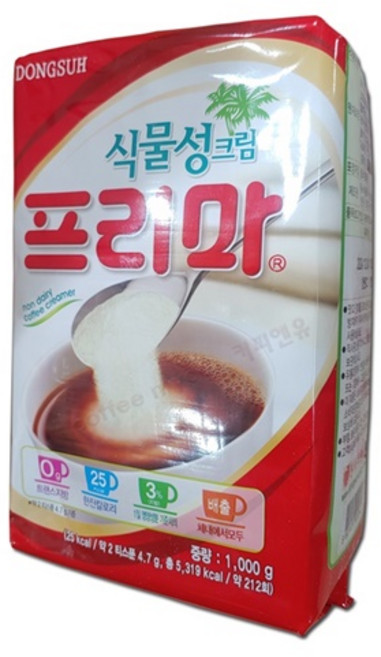 동서 프리마 식물성크림 1kg, 프리마1K