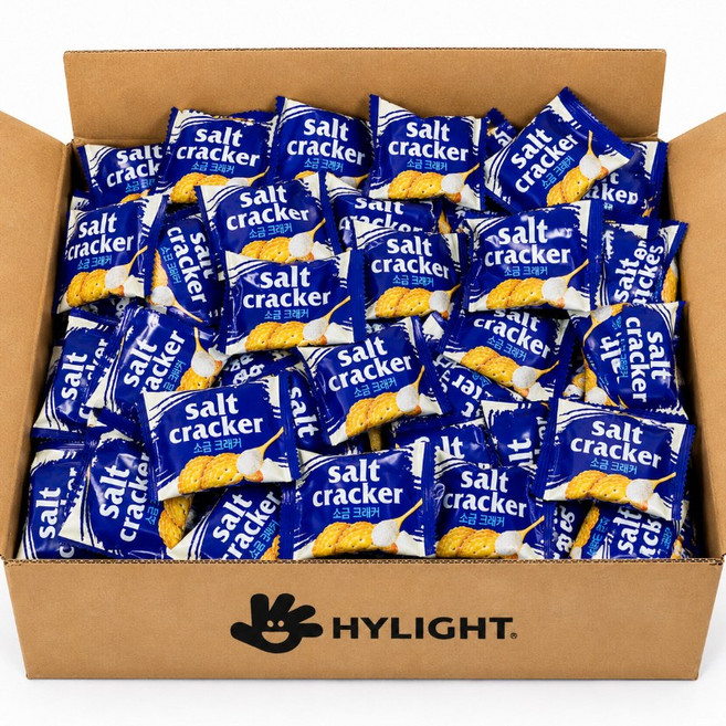 솔트샌드 소금 비스킷 대용량 전도용 교회용, 55개, 5g