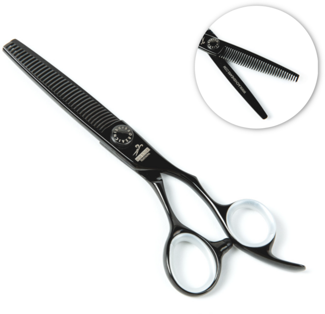 더바른유통 전문가용 미용가위 UBC 35 헤어 미용가위 아이치 가위 머리 숱가위 전문가용 틴닝가위, 1세트