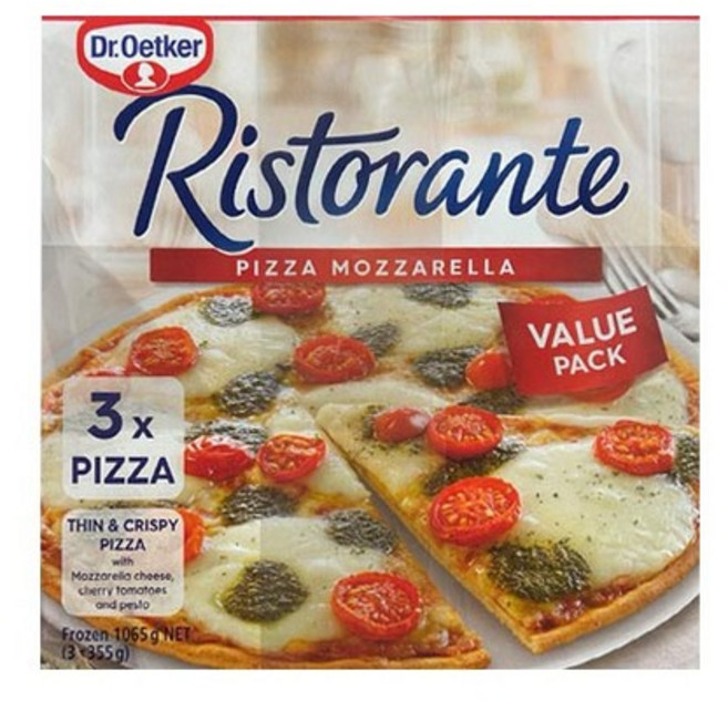 리스토란데 모짜렐라 피자 2130G_355Gx6_냉동