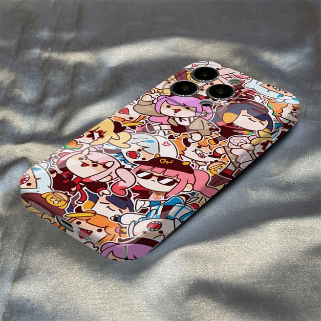 [호환]홀로라이브 갤럭시 S26 S25 S24 S23 시리즈 갤럭시 시리즈 휴대폰 스마트폰 강화유리 실리콘 케이스