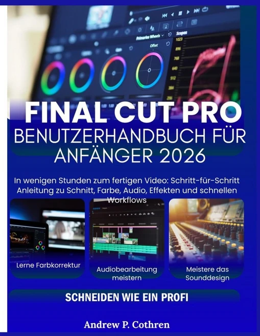 최종 컷 프로 11 fr Anfnger: In wenigen Stunden zum pertigen 비디오 Schrit-fr-Schrit Anleitung zu Schnitt, 기본 - 쿠팡