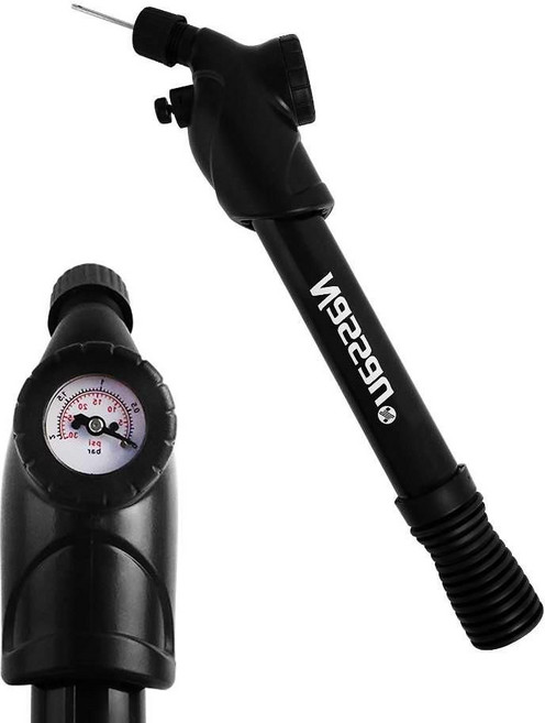 낫소 양방향 공기주입 펌프 타이어 배출 게이지 바람넣기 rmm*14006PK